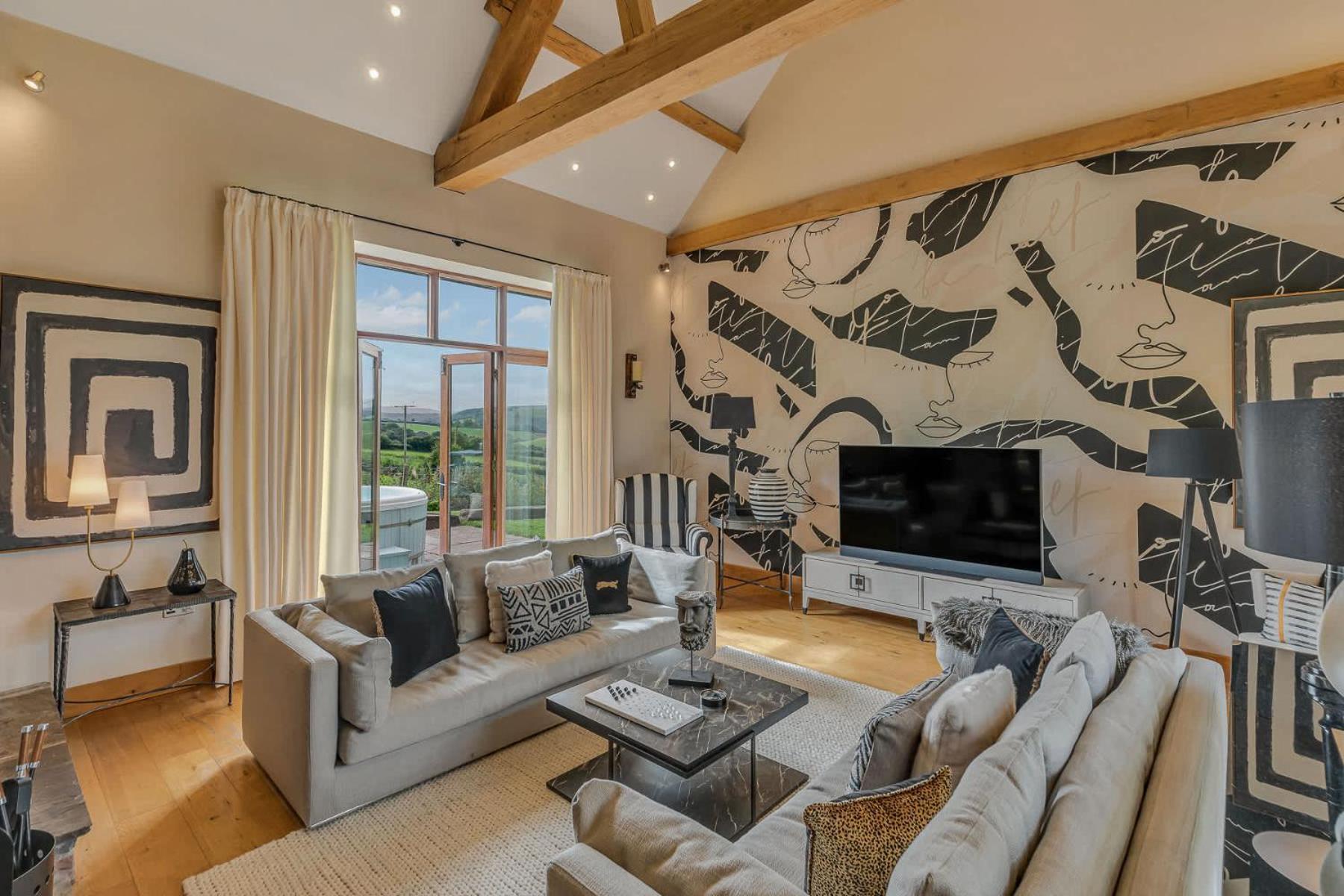 Hilltop View With Hot Tub Brecon Exterior photo